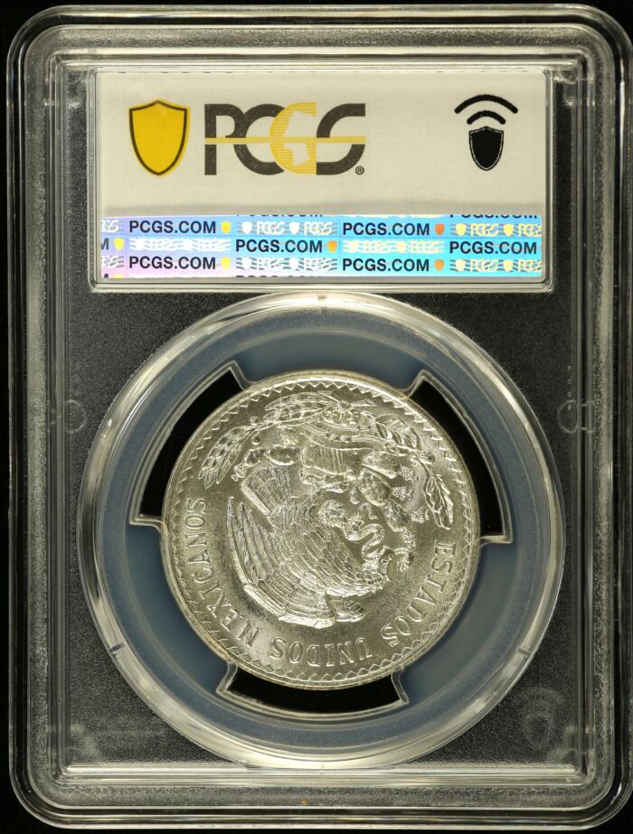 Modern Silver & Minors Peso 1948 Mo KM-456 PCGS MS64 0153578Modern Silver & Minors Peso 1948 Mo KM-456 PCGS MS64 0153578 - Image 2