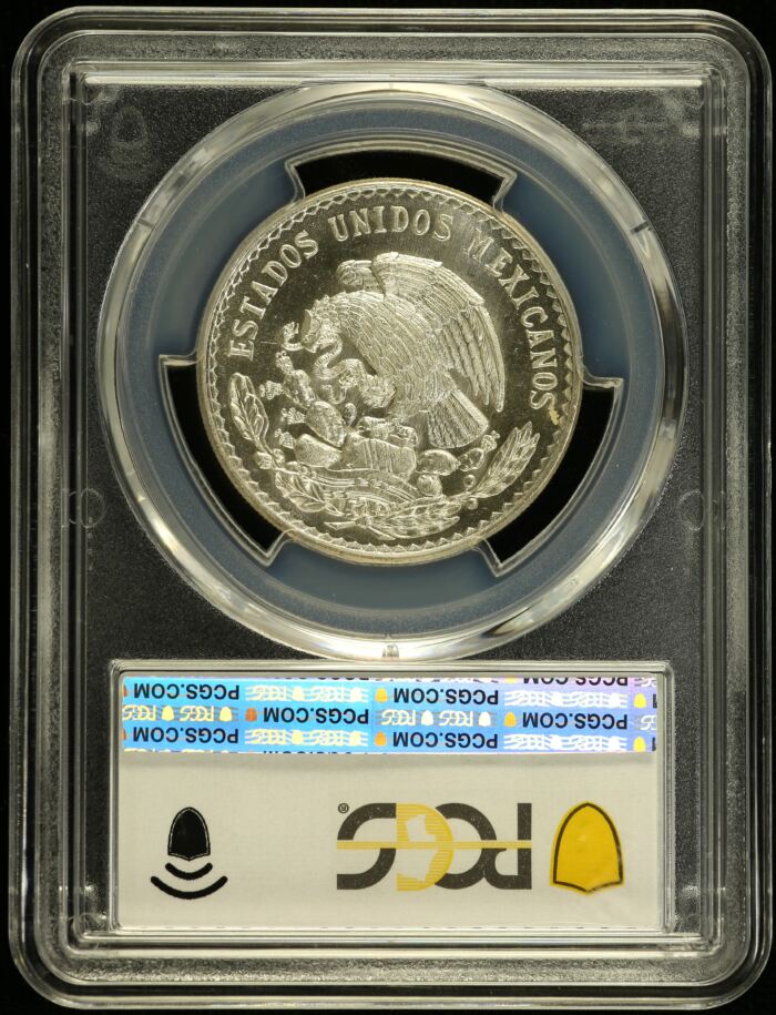 Modern Silver & Minors Peso 1947 Mo PCGS MS64 0153579Modern Silver & Minors Peso 1947 Mo PCGS MS64 0153579 - Image 2