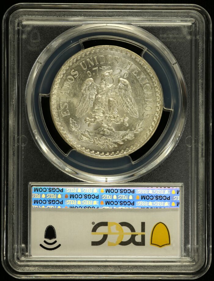 Modern Silver & Minors Peso 1927 M KM-455 PCGS MS63 0153582Modern Silver & Minors Peso 1927 M KM-455 PCGS MS63 0153582 - Image 2