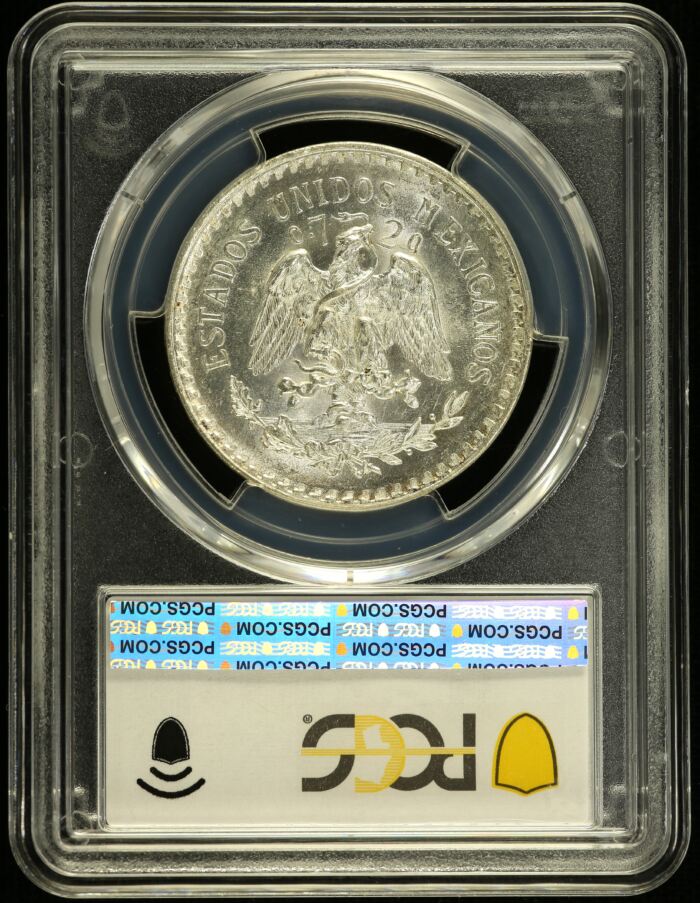 Modern Silver & Minors Peso 1922 M KM-455 PCGS MS64 0153593Modern Silver & Minors Peso 1922 M KM-455 PCGS MS64 0153593 - Image 2