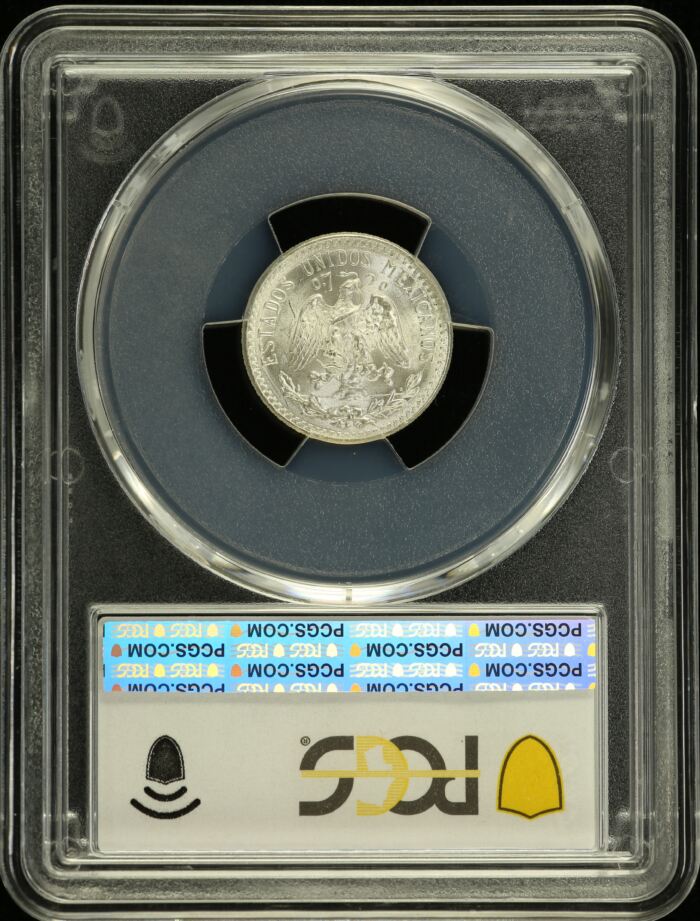 Modern Silver & Minors 20 Centavo 1943 M PCGS MS64 0153476Modern Silver & Minors 20 Centavo 1943 M PCGS MS64 0153476 - Image 2