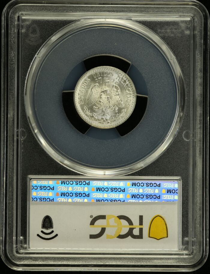 Modern Silver & Minors 20 Centavo 1943 M PCGS MS66 0153497Modern Silver & Minors 20 Centavo 1943 M PCGS MS66 0153497 - Image 2