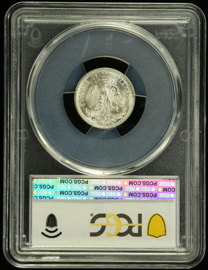 Modern Silver & Minors 20 Centavo 1943 M PCGS MS66+ 0153525Modern Silver & Minors 20 Centavo 1943 M PCGS MS66+ 0153525 - Image 2