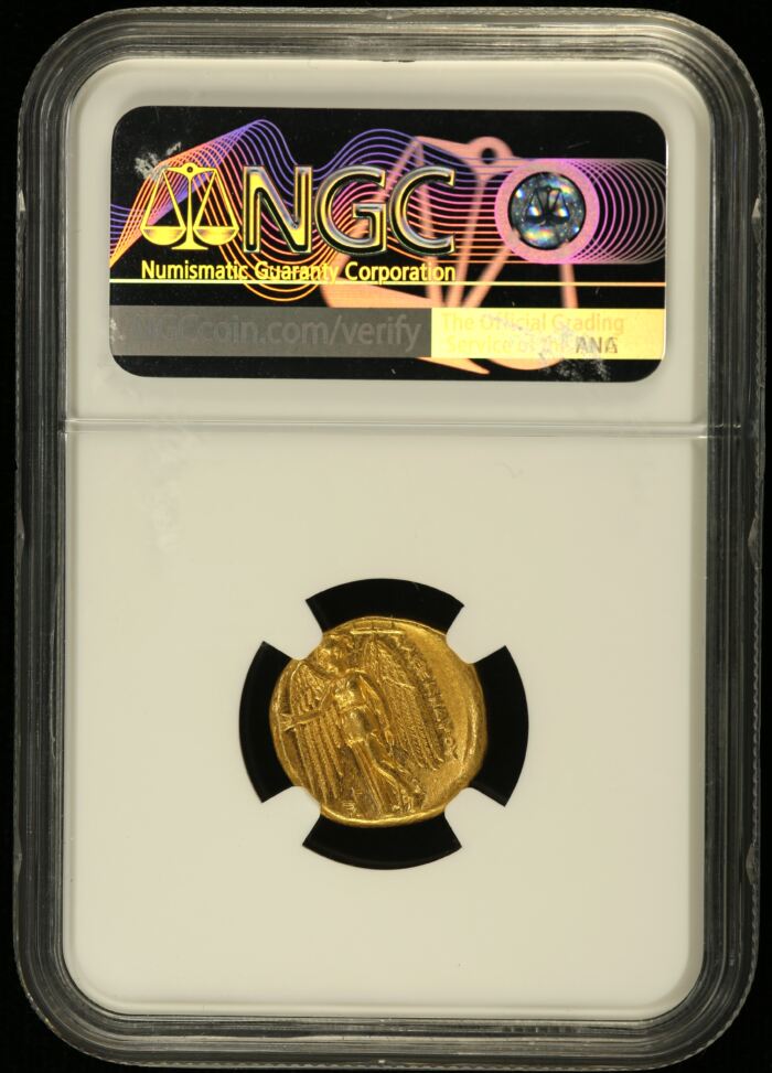 Macedonian Kings Alexander III(The Great) 336-323 BC AV Stater NGC AU 0153262Macedonian Kings Alexander III(The Great) 336-323 BC AV Stater NGC AU 0153262 - Image 2