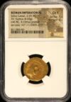 Roman Imperatorial Julius Caesar d.44 BC AV Aureus NGC Ch F 0153259