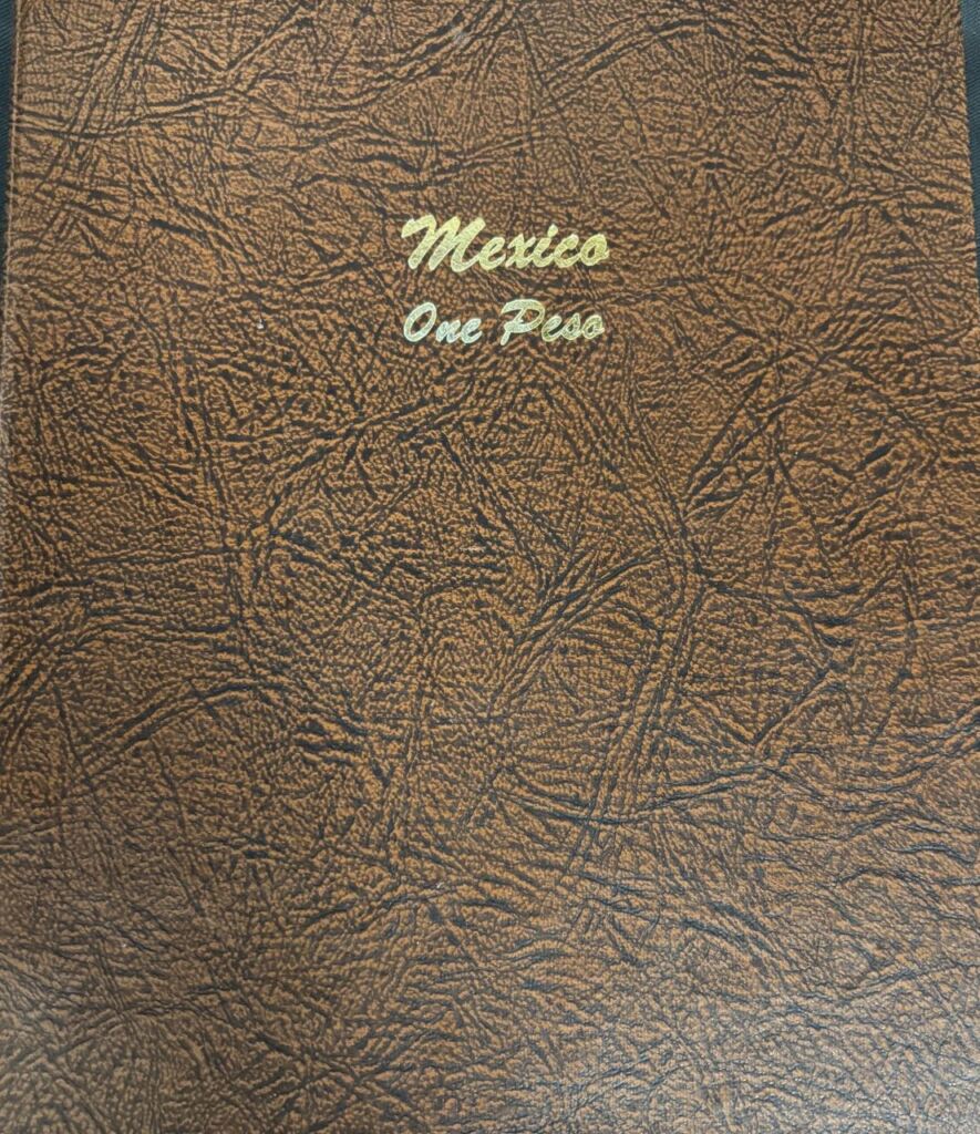 Modern Silver & Minors Dansco One Peso Book with 16 Coins 0153597