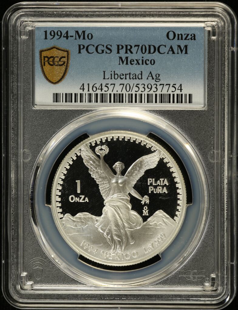 Modern Silver & Minors Onza 1994 Mo PCGS PR70DCAM 0155103