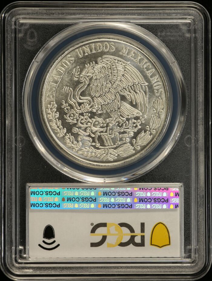 Modern Silver & Minors 100 Peso 1977 Mo KM-483.2 PCGS MS65 0153607Modern Silver & Minors 100 Peso 1977 Mo KM-483.2 PCGS MS65 0153607 - Image 2