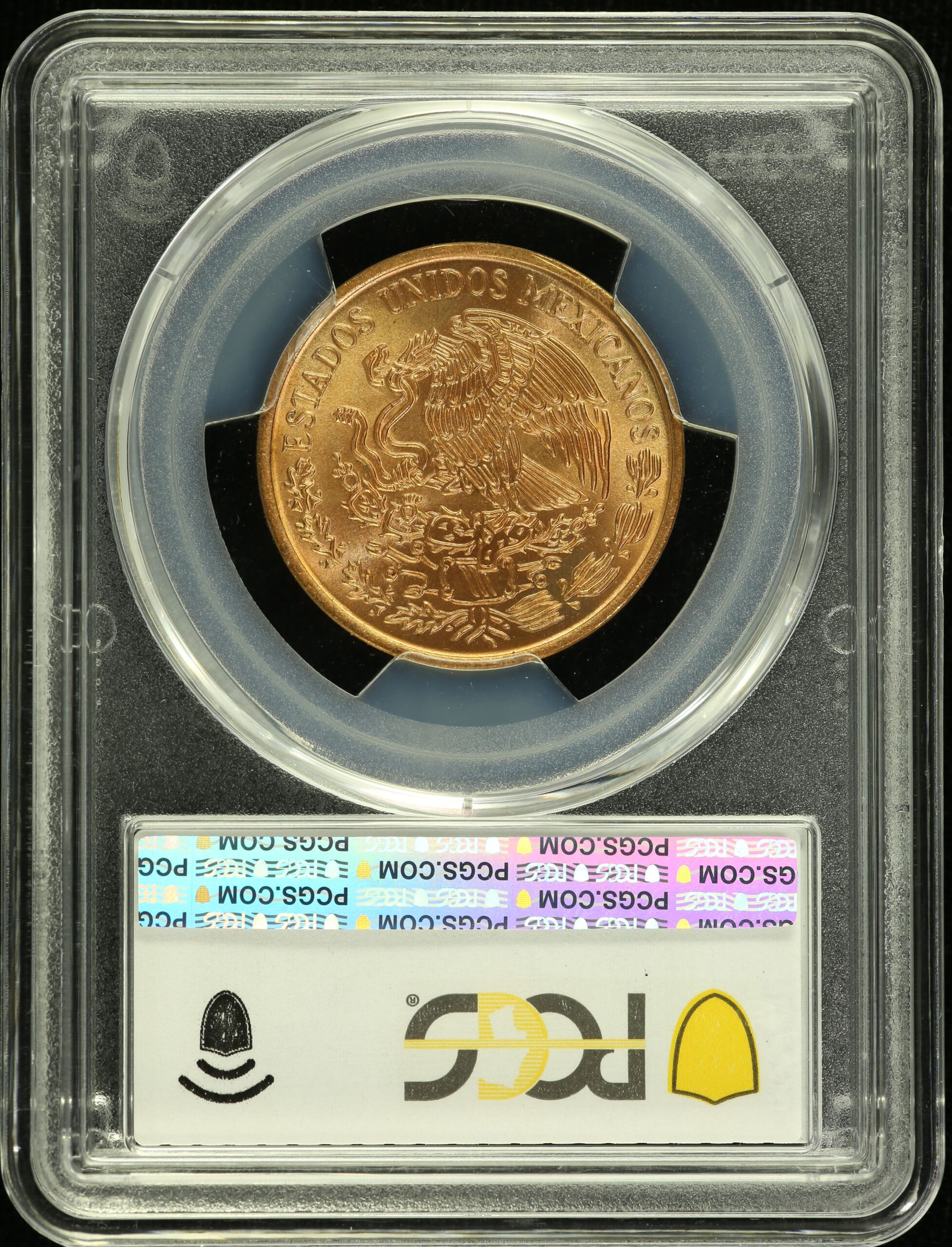 20 Centavo  Mexican Coins  Modern Silver & Minors Modern Silver & Minors 20 Centavo 1973 Mo PCGS MS66RD 0153738 Modern Silver & Minors 20 Centavo 1973 Mo PCGS MS66RD 0153738Modern Silver & Minors 20 Centavo 1973 Mo PCGS MS66RD 0153738 - Image 2