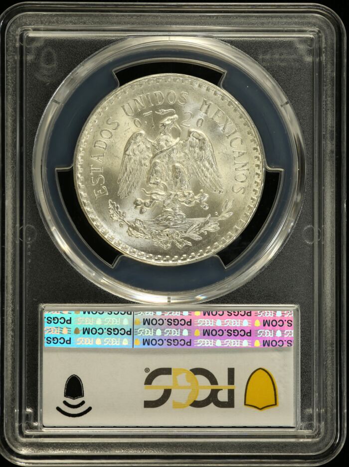 Modern Silver & Minors Peso 1934 M PCGS MS66 0153838Modern Silver & Minors Peso 1934 M PCGS MS66 0153838 - Image 2