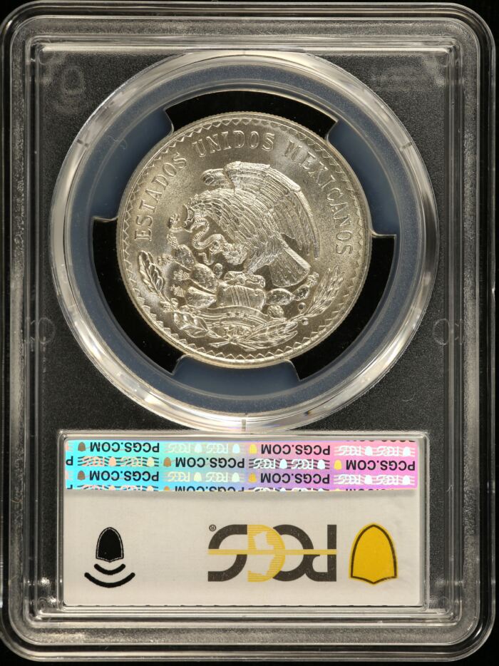 Modern Silver & Minors Peso 1947 Mo PCGS MS66 0153960Modern Silver & Minors Peso 1947 Mo PCGS MS66 0153960 - Image 2