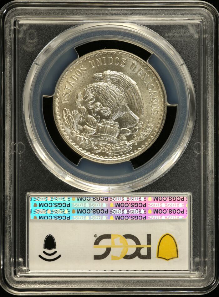 Modern Silver & Minors Peso 1947 Mo PCGS MS65 0153975Modern Silver & Minors Peso 1947 Mo PCGS MS65 0153975 - Image 2
