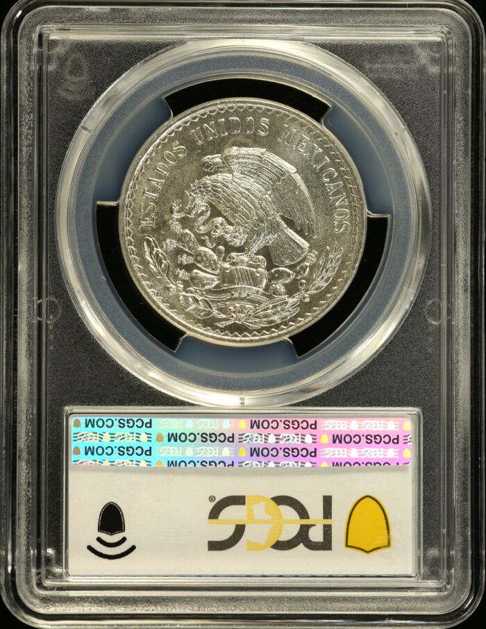 Modern Silver & Minors Peso 1947 Mo PCGS MS65 0153976Modern Silver & Minors Peso 1947 Mo PCGS MS65 0153976 - Image 2