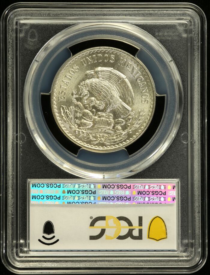 Modern Silver & Minors Peso 1948 Mo KM-456 PCGS MS66 0154076Modern Silver & Minors Peso 1948 Mo KM-456 PCGS MS66 0154076 - Image 2