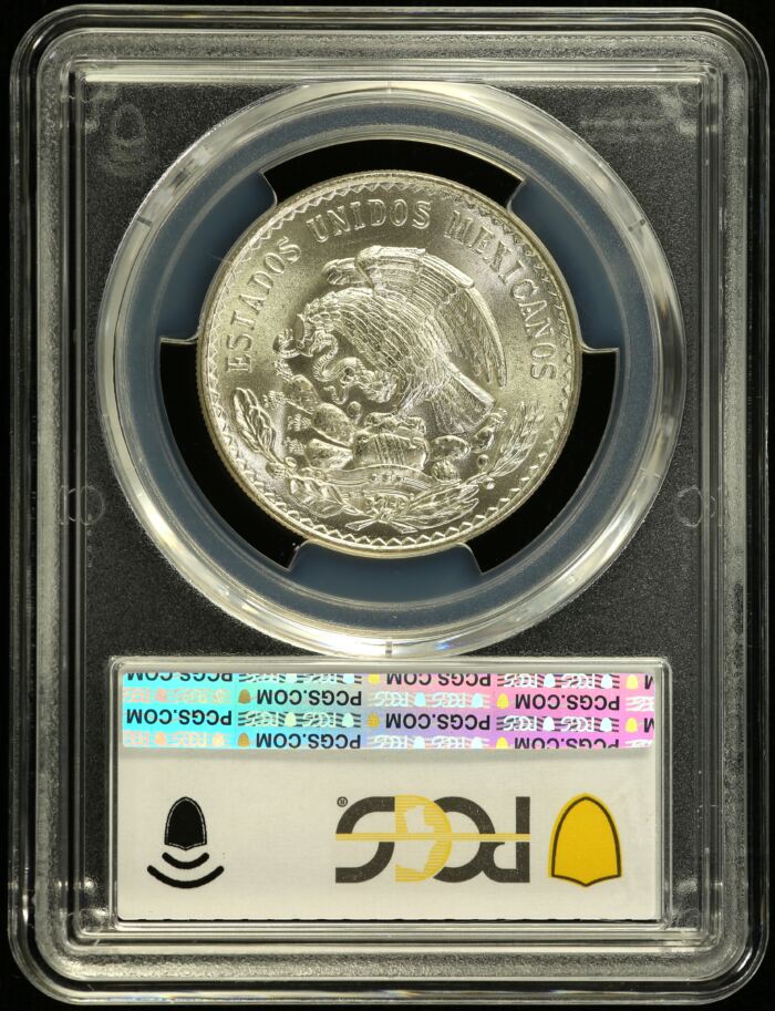 Modern Silver & Minors Peso 1948 Mo KM-456 PCGS MS65 0154081Modern Silver & Minors Peso 1948 Mo KM-456 PCGS MS65 0154081 - Image 2