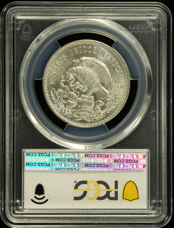 Modern Silver & Minors Peso 1948 Mo KM-456 PCGS MS65 0154082Modern Silver & Minors Peso 1948 Mo KM-456 PCGS MS65 0154082 - Image 2