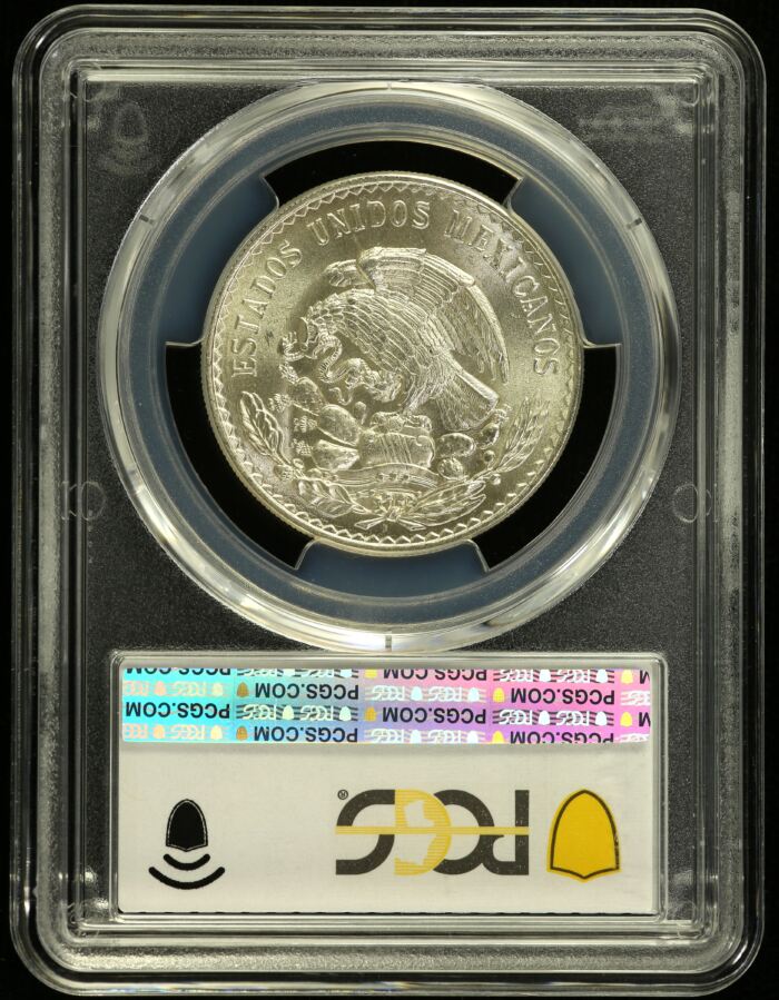 Modern Silver & Minors Peso 1948 Mo KM-456 PCGS MS65 0154083Modern Silver & Minors Peso 1948 Mo KM-456 PCGS MS65 0154083 - Image 2
