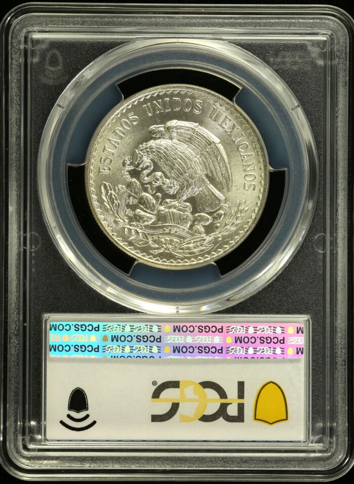Modern Silver & Minors Peso 1948 Mo KM-456 PCGS MS65 0154106Modern Silver & Minors Peso 1948 Mo KM-456 PCGS MS65 0154106 - Image 2