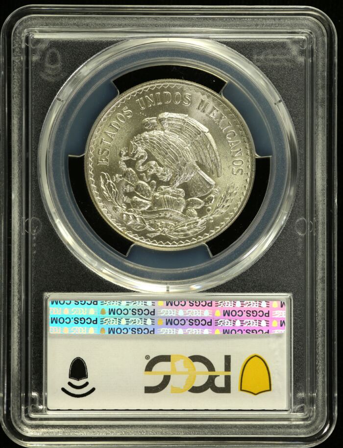 Modern Silver & Minors Peso 1948 Mo KM-456 PCGS MS65 0154109Modern Silver & Minors Peso 1948 Mo KM-456 PCGS MS65 0154109 - Image 2
