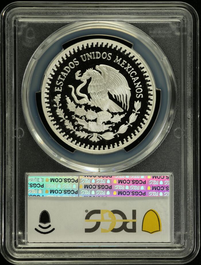 Modern Silver & Minors Onza 1987 Mo PCGS PR69DCAM 0154666Modern Silver & Minors Onza 1987 Mo PCGS PR69DCAM 0154666 - Image 2