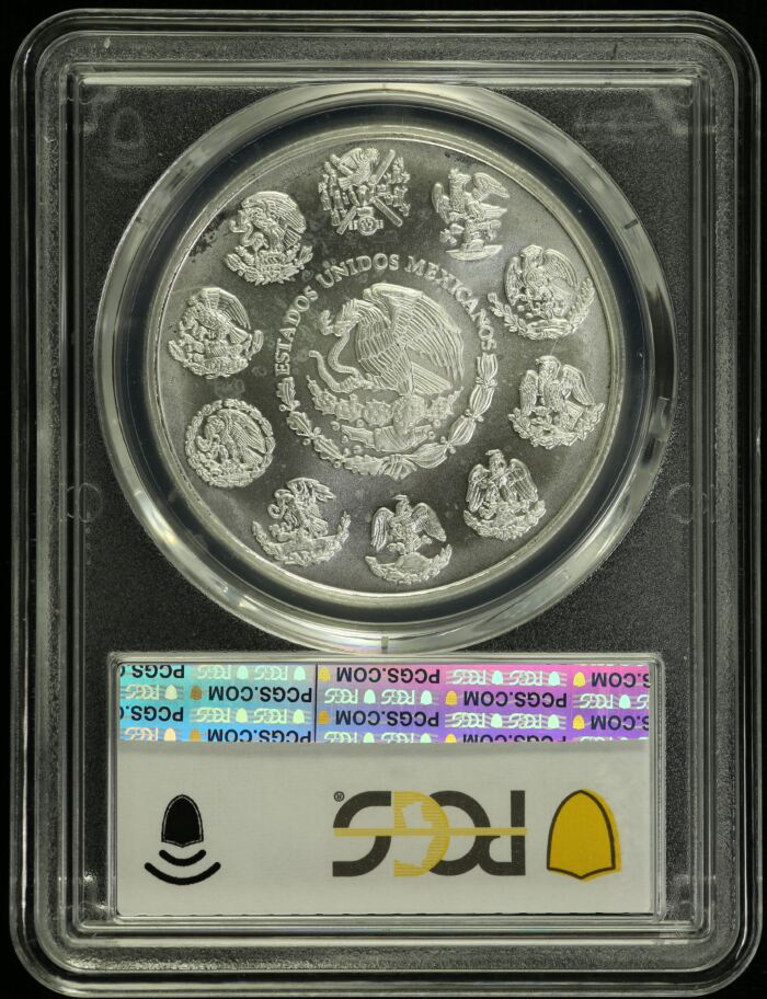 Modern Silver & Minors Onza 2000 Mo PCGS MS67 0154988Modern Silver & Minors Onza 2000 Mo PCGS MS67 0154988 - Image 2