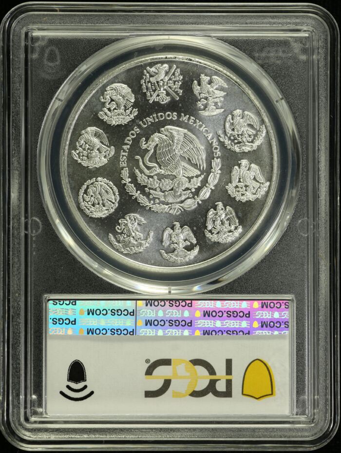 Modern Silver & Minors Onza 2002 Mo PCGS MS68 0154997Modern Silver & Minors Onza 2002 Mo PCGS MS68 0154997 - Image 2