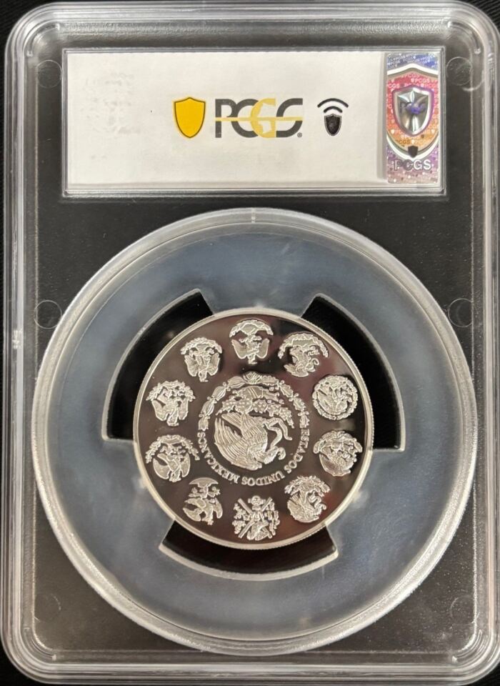 Modern Silver & Minors 2 Onza 1999 Mo PCGS PR69DCAM 0155100Modern Silver & Minors 2 Onza 1999 Mo PCGS PR69DCAM 0155100 - Image 2