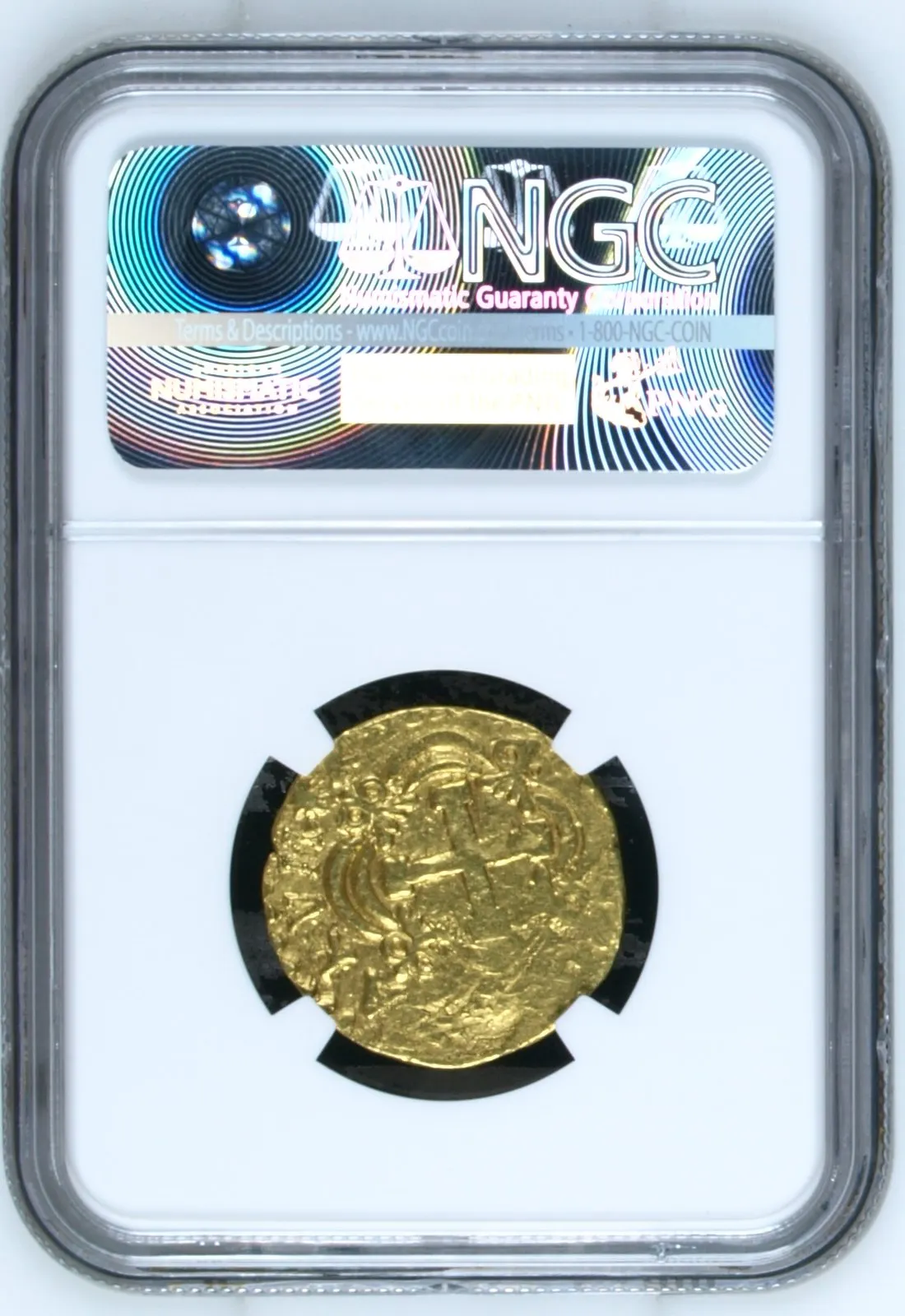 Colombia Latin American Coins Colombia 4 Escudos (1747-56) FS NGC AU53 0155176 Colombia 4 Escudos (1747-56) FS NGC AU53 0155176Colombia 4 Escudos (1747-56) FS NGC AU53 0155176 - Image 2