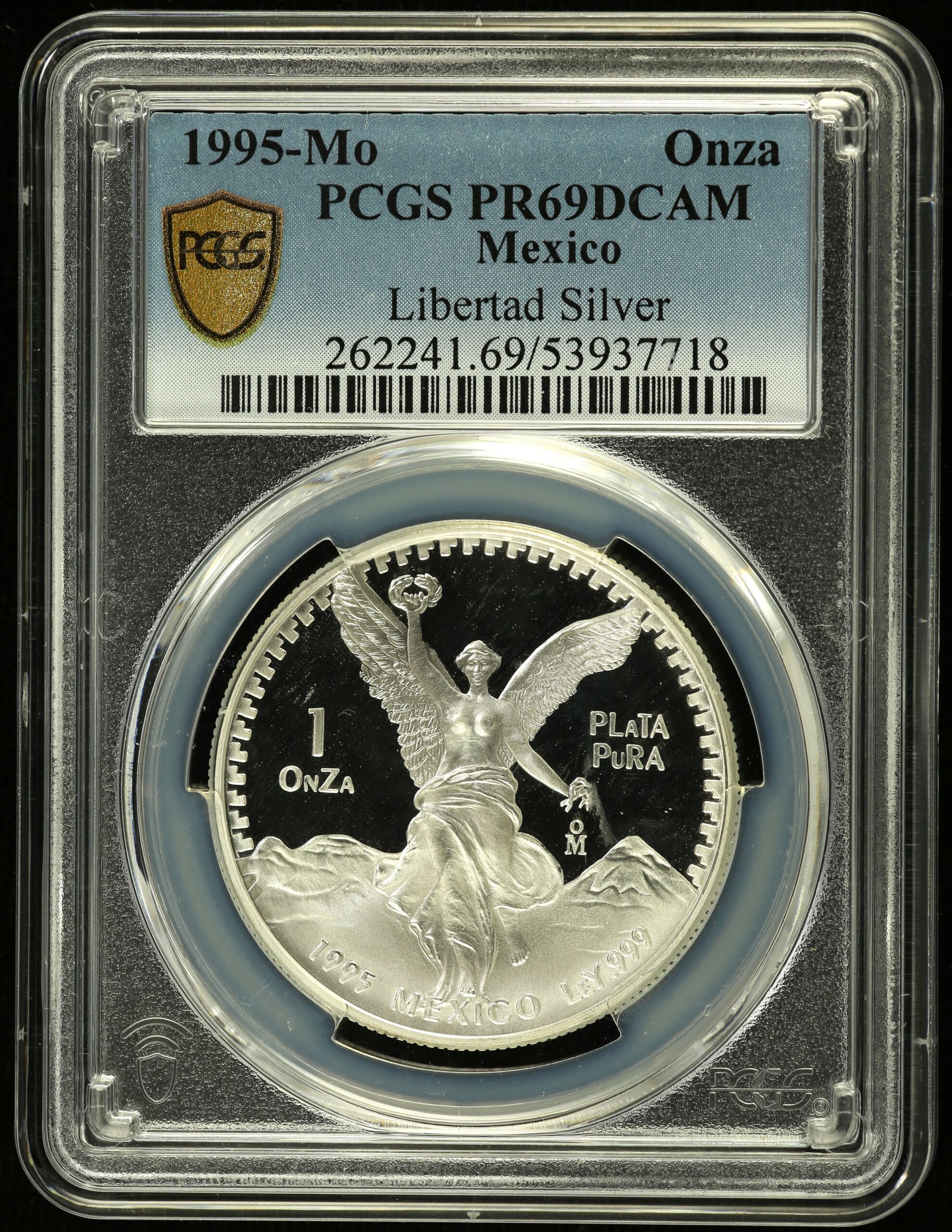Modern Silver & Minors Onza 1995 Mo PCGS PR69DCAM 0155218