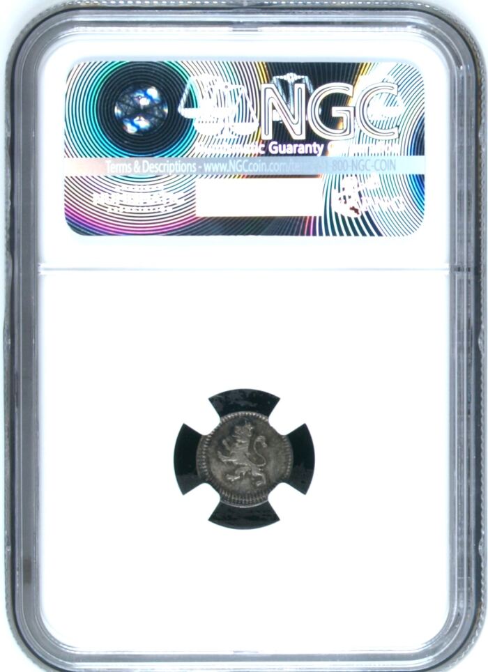 Colonial Silver & Minors 1/4 Real 1813 Mo NGC MS65 0155236Colonial Silver & Minors 1/4 Real 1813 Mo NGC MS65 0155236 - Image 2