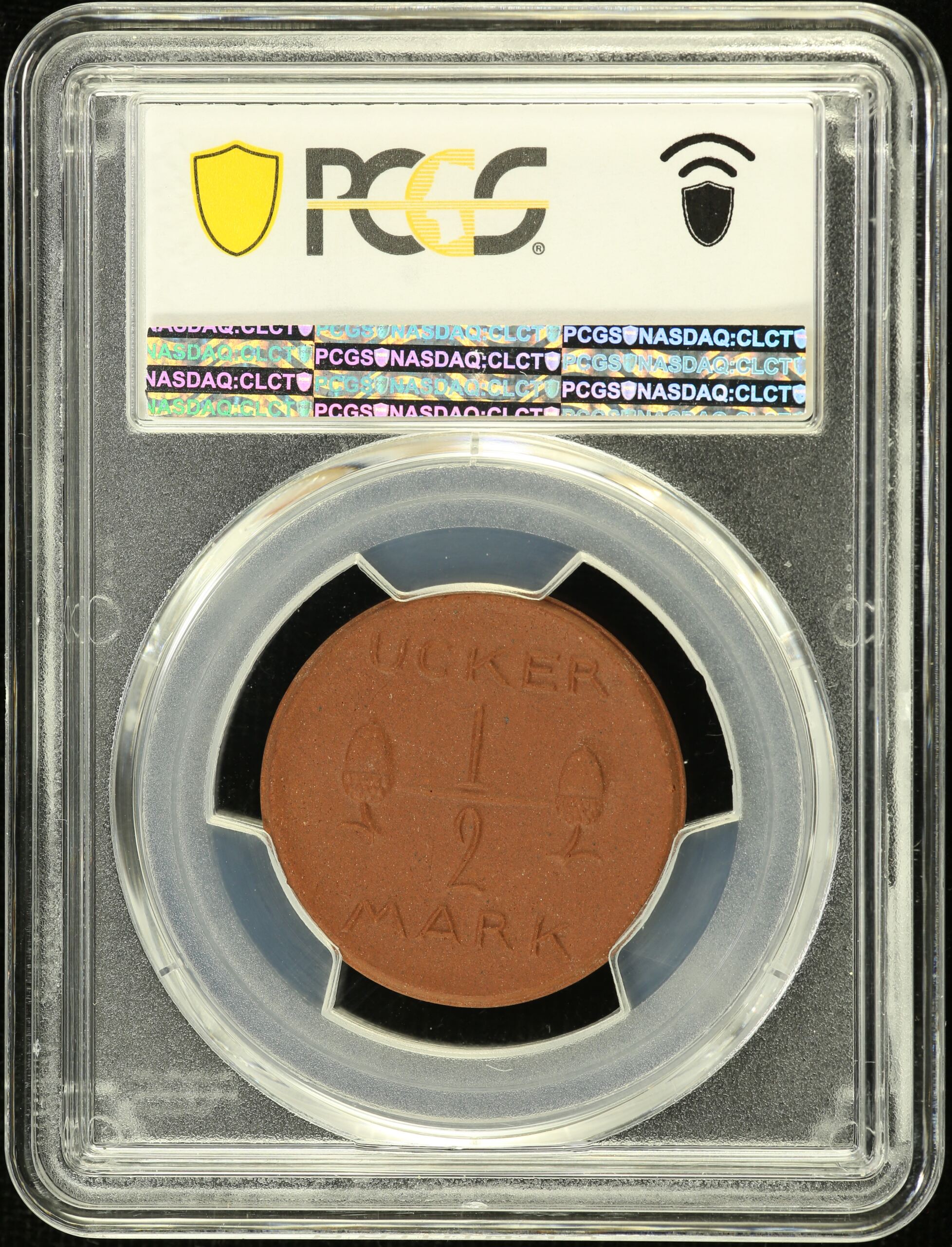 Europe  Germany  World Coins Germany 1/2 Mark 1921 Weimar Republic PCGS MS66 0155166 Germany 1/2 Mark 1921 Weimar Republic PCGS MS66 0155166Germany 1/2 Mark 1921 Weimar Republic PCGS MS66 0155166 - Image 2