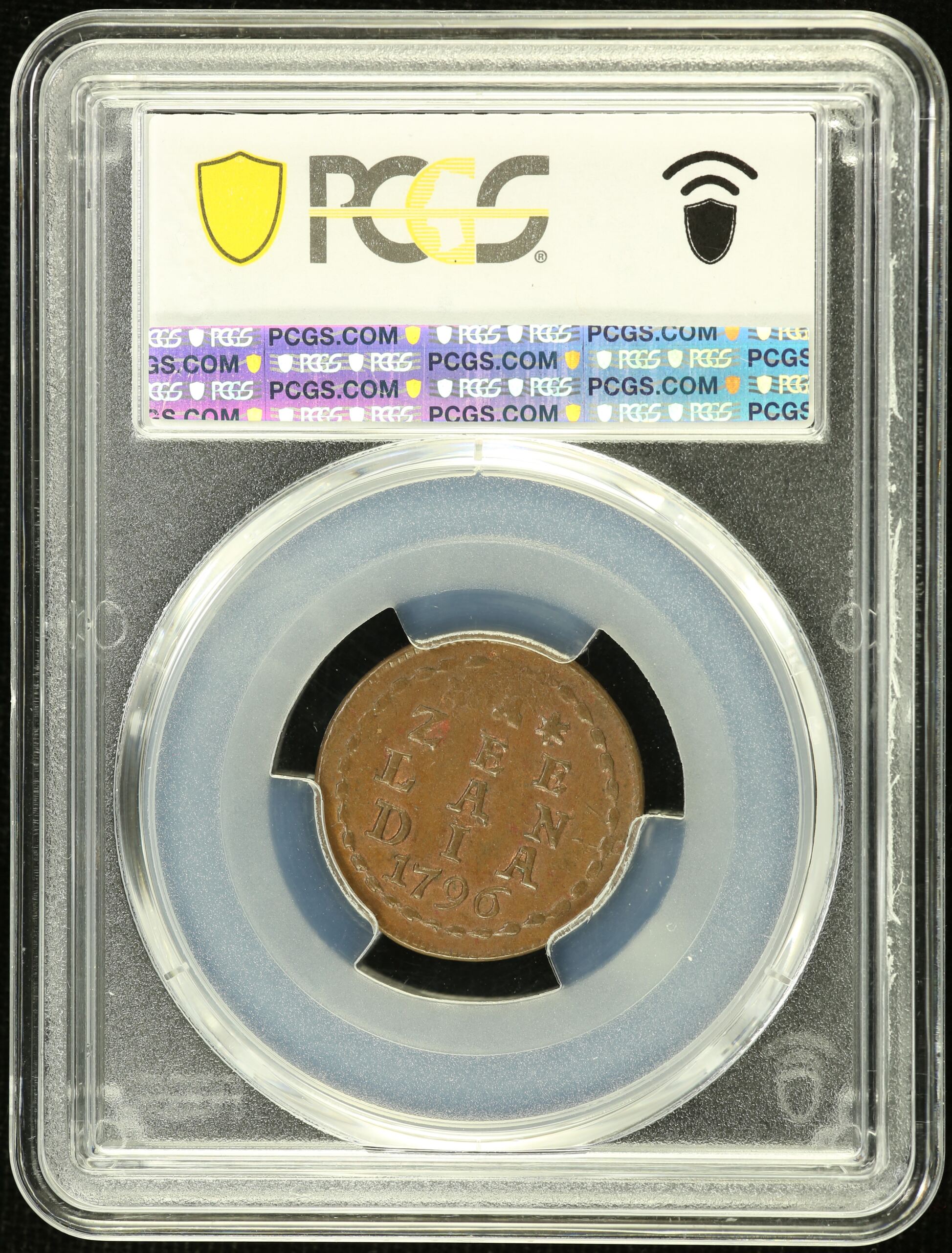 Europe  Netherlands  World Coins Netherlands Duit 1796 Zeeland PCGS MS62BN 0155168 Netherlands Duit 1796 Zeeland PCGS MS62BN 0155168Netherlands Duit 1796 Zeeland PCGS MS62BN 0155168 - Image 2