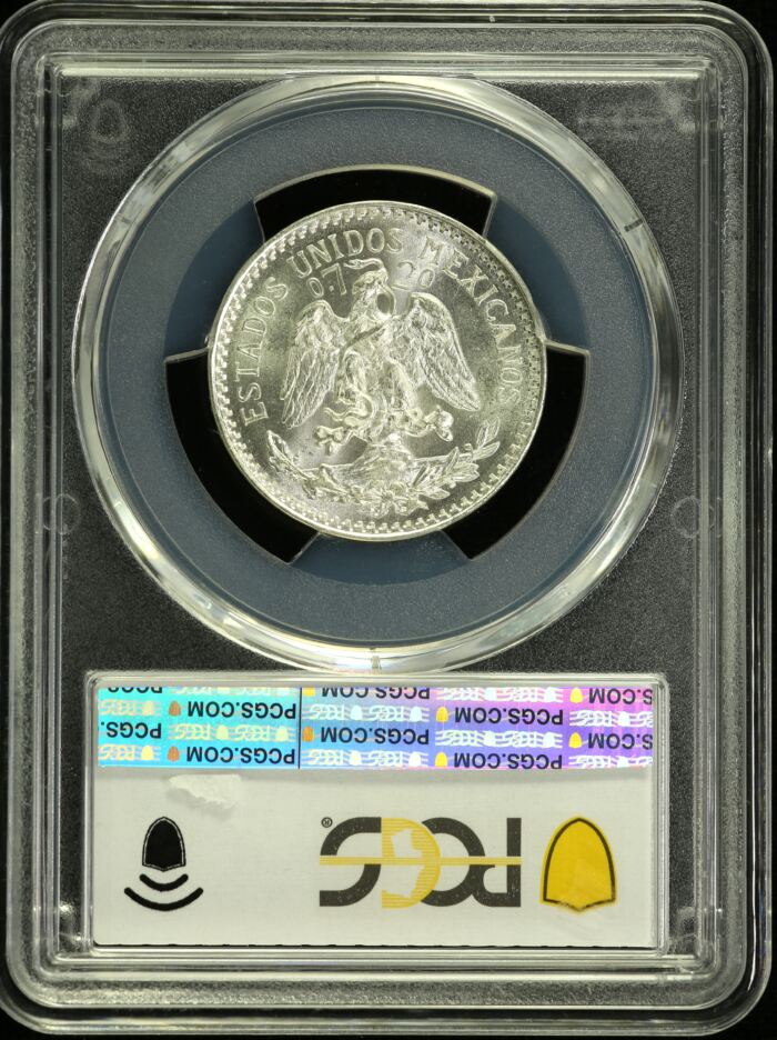 Modern Silver & Minors 50 Centavo 1944 M PCGS MS64 0154220Modern Silver & Minors 50 Centavo 1944 M PCGS MS64 0154220 - Image 2