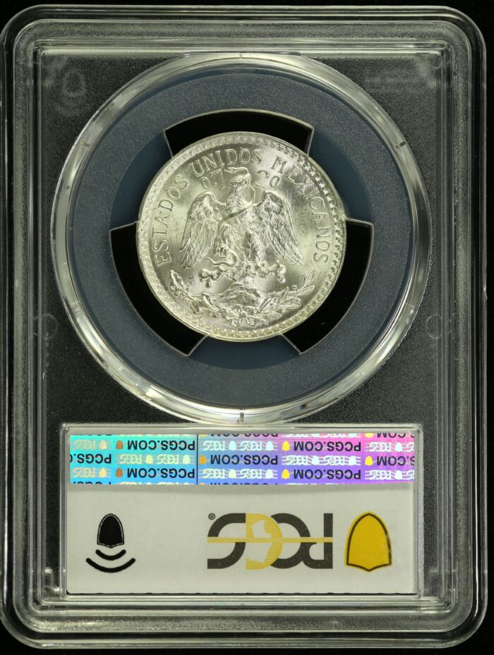 Modern Silver & Minors 50 Centavo 1944 M PCGS MS67 0154296Modern Silver & Minors 50 Centavo 1944 M PCGS MS67 0154296 - Image 2