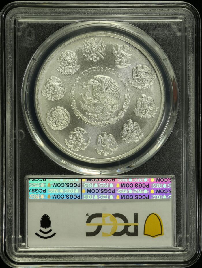 Modern Silver & Minors Onza 2000 Mo PCGS MS67 0154989Modern Silver & Minors Onza 2000 Mo PCGS MS67 0154989 - Image 2
