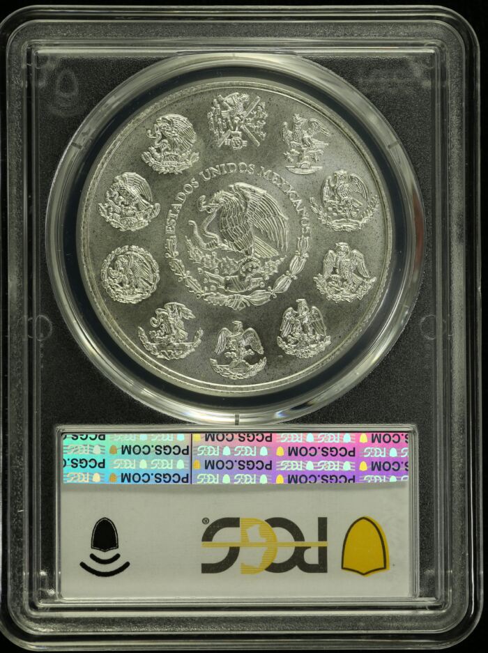 Modern Silver & Minors Onza 2003 Mo PCGS MS67 0155002Modern Silver & Minors Onza 2003 Mo PCGS MS67 0155002 - Image 2