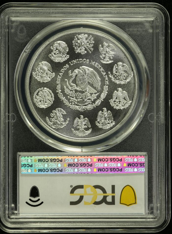 Modern Silver & Minors Onza 2003 Mo PCGS MS68 0155003Modern Silver & Minors Onza 2003 Mo PCGS MS68 0155003 - Image 2