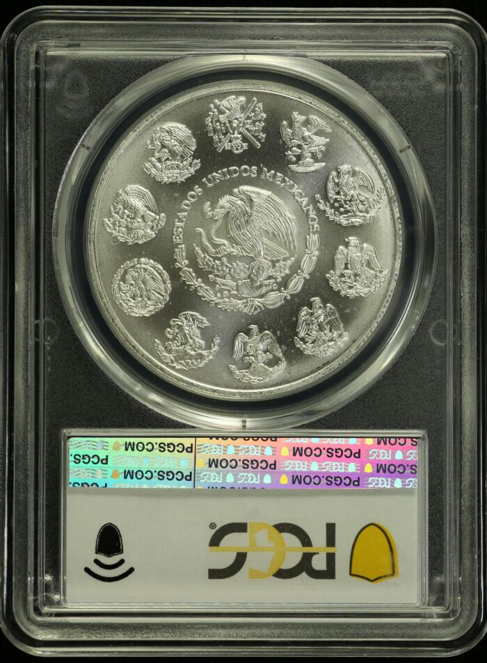 Modern Silver & Minors Onza 2004 Mo PCGS MS67 0155007Modern Silver & Minors Onza 2004 Mo PCGS MS67 0155007 - Image 2