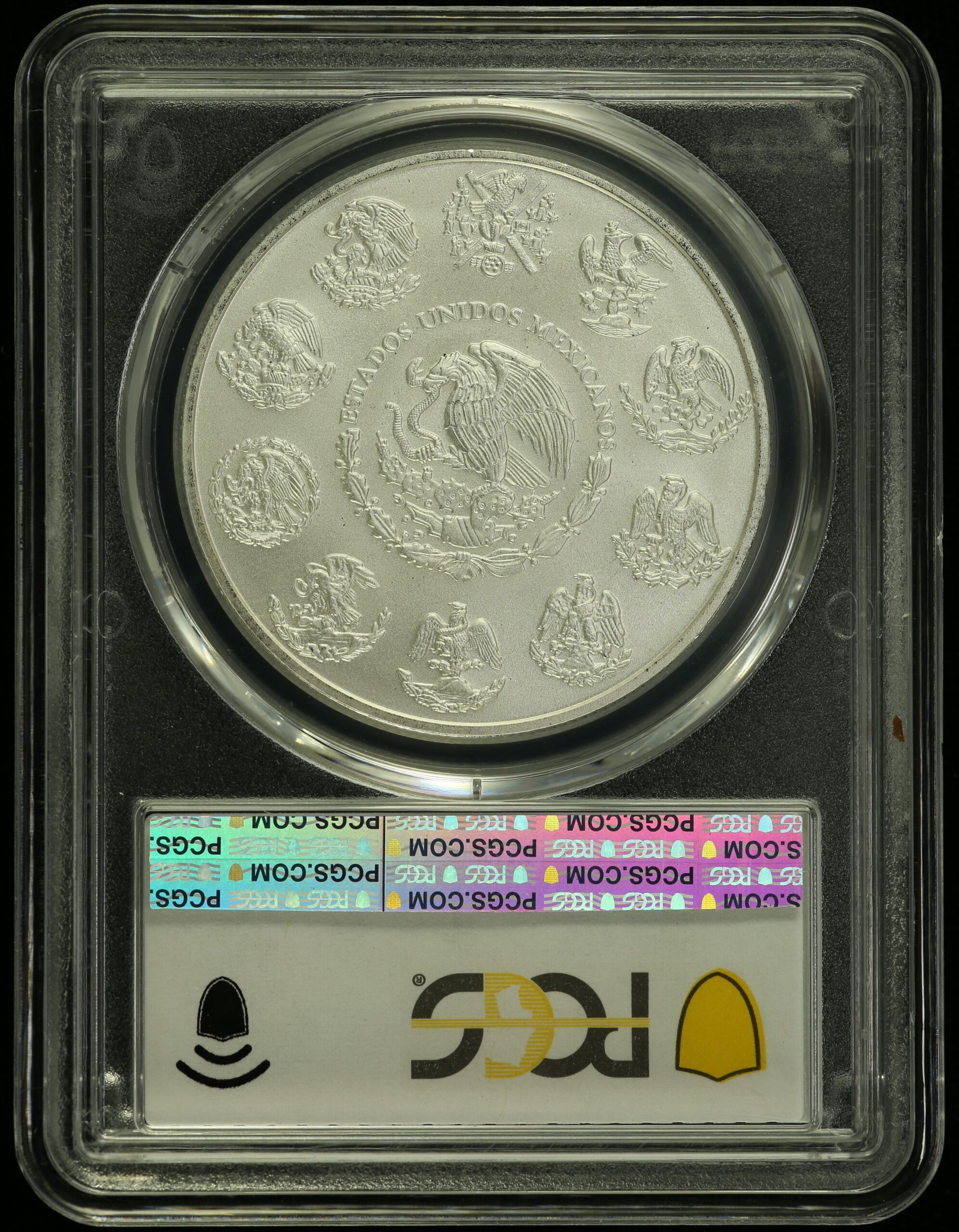 Mexican Coins Modern Silver & Minors Onza Modern Silver & Minors Onza 2012 Mo PCGS MS69 0155034 Modern Silver & Minors Onza 2012 Mo PCGS MS69 0155034Modern Silver & Minors Onza 2012 Mo PCGS MS69 0155034 - Image 2