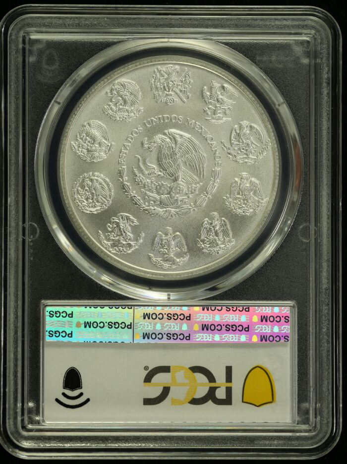 Modern Silver & Minors Onza 2011 Mo PCGS MS68 0155036Modern Silver & Minors Onza 2011 Mo PCGS MS68 0155036 - Image 2