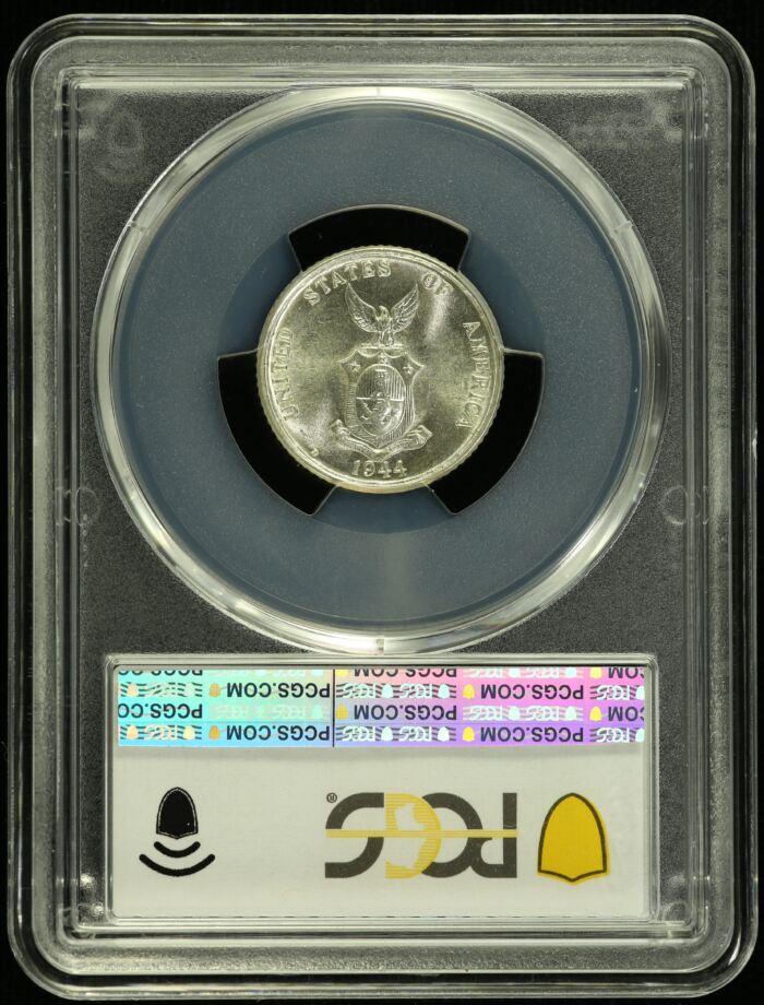 Philippines 20 Cents 1944 D PCGS MS64 0154593Philippines 20 Cents 1944 D PCGS MS64 0154593 - Image 2