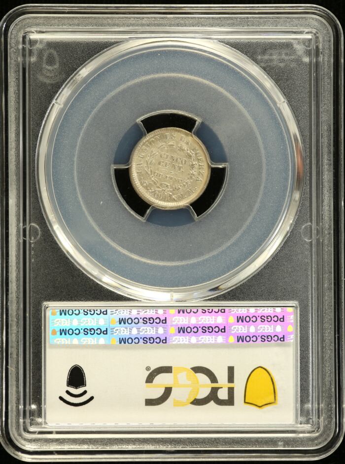 Bolivia 5 Centavo 1900 Pts MM PCGS MS63 0154595Bolivia 5 Centavo 1900 Pts MM PCGS MS63 0154595 - Image 2