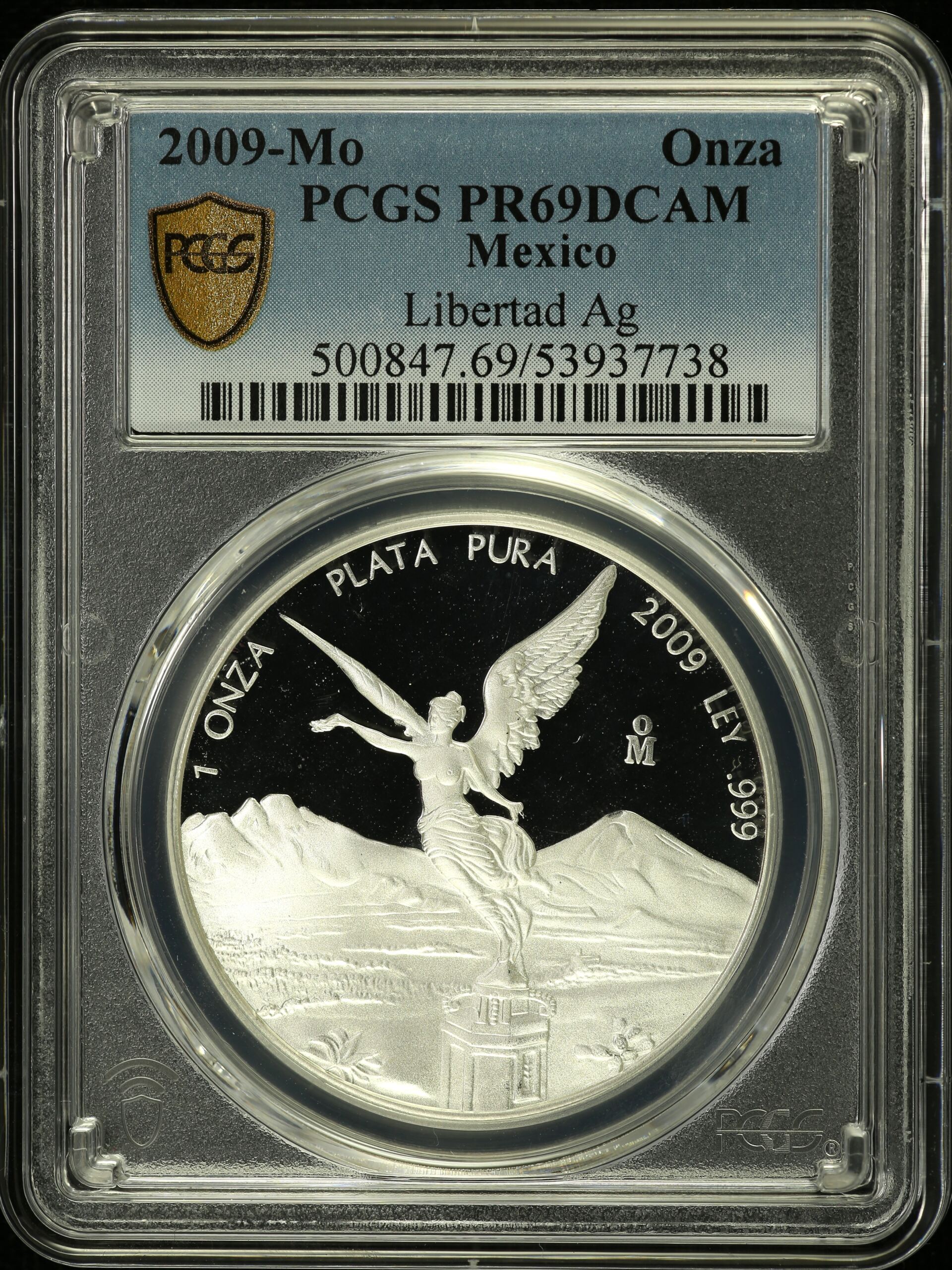 Modern Silver & Minors Onza 2009 Mo PCGS PR69DCAM 0155063