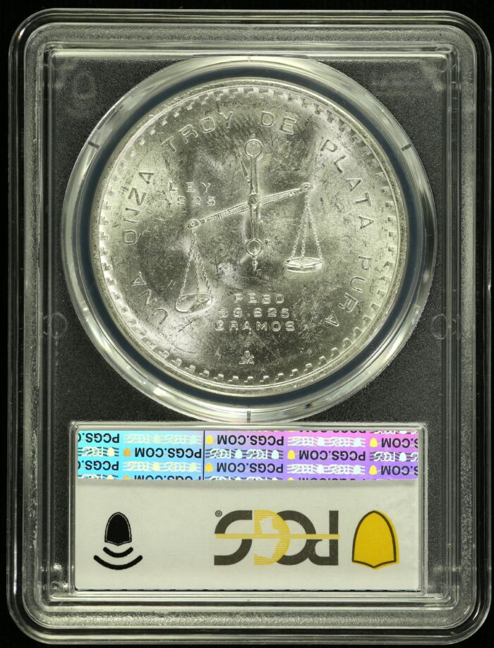 Modern Silver & Minors Onza 1980/79 Mo PCGS MS62 0154651Modern Silver & Minors Onza 1980/79 Mo PCGS MS62 0154651 - Image 2