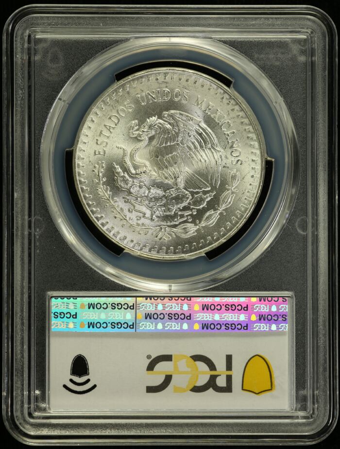 Modern Silver & Minors Onza 1987 Mo PCGS MS65 0154674Modern Silver & Minors Onza 1987 Mo PCGS MS65 0154674 - Image 2