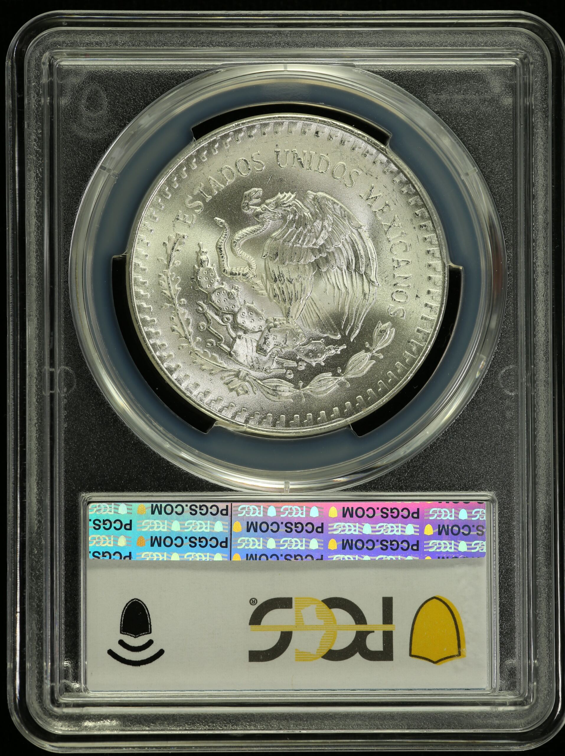 Mexican Coins Modern Silver & Minors Onza Modern Silver & Minors Onza 1988 Mo PCGS MS66 0154696 Modern Silver & Minors Onza 1988 Mo PCGS MS66 0154696Modern Silver & Minors Onza 1988 Mo PCGS MS66 0154696 - Image 2