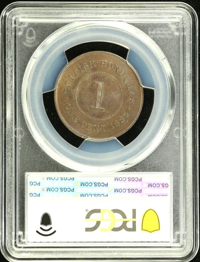 Belize Cent 1885 PCGS MS63BN 0153705Belize Cent 1885 PCGS MS63BN 0153705 - Image 2
