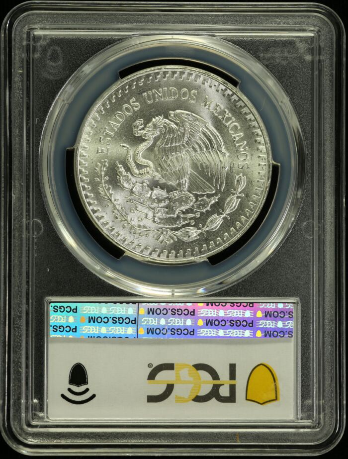 Modern Silver & Minors Onza 1988 Mo PCGS MS64 0154712Modern Silver & Minors Onza 1988 Mo PCGS MS64 0154712 - Image 2