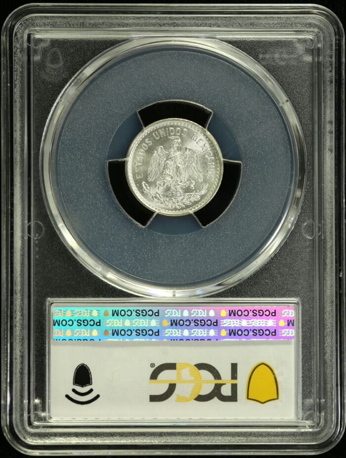 Modern Silver & Minors 10 Centavo 1914 M PCGS MS67 0153734Modern Silver & Minors 10 Centavo 1914 M PCGS MS67 0153734 - Image 2