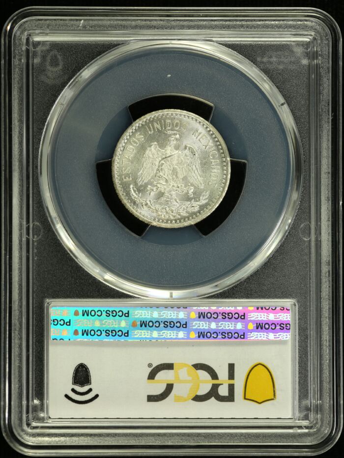 Modern Silver & Minors 20 Centavo 1907 M PCGS MS65 0153736Modern Silver & Minors 20 Centavo 1907 M PCGS MS65 0153736 - Image 2